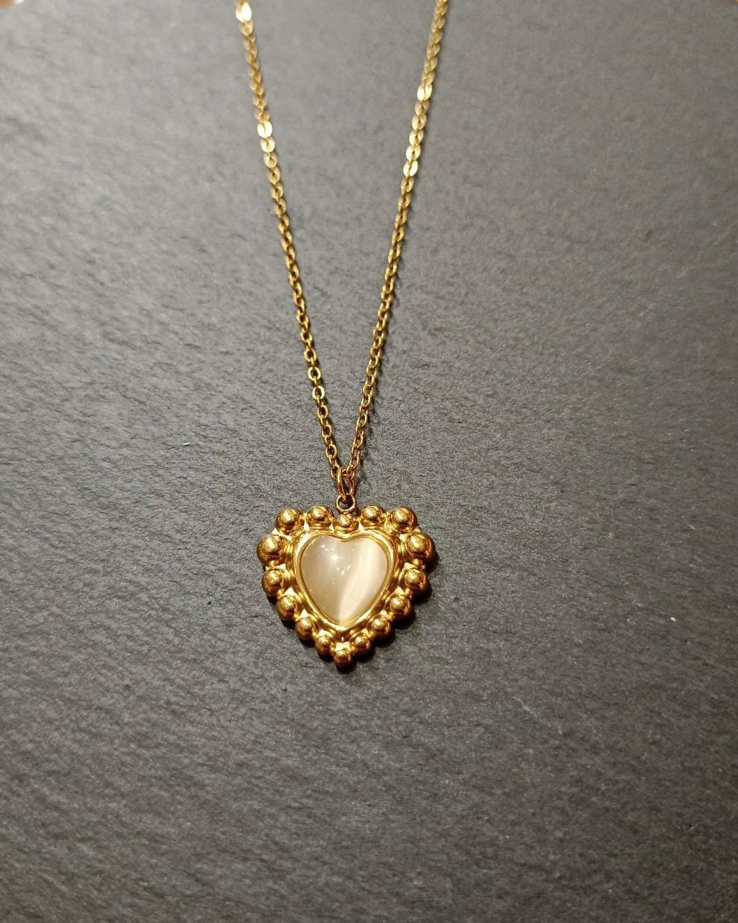 Sadakat Vintage Gold Kaplama Kolye