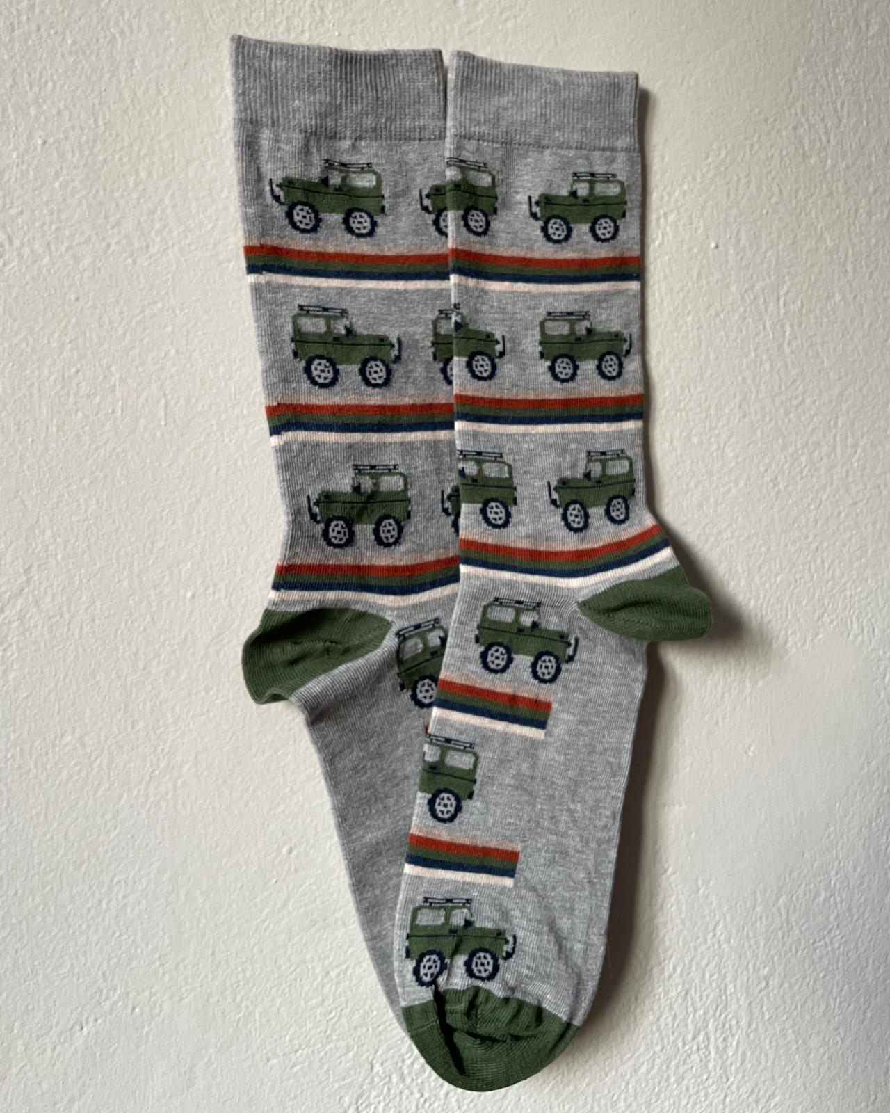 Gezen Jeep Gri Erkek Soket Çorap